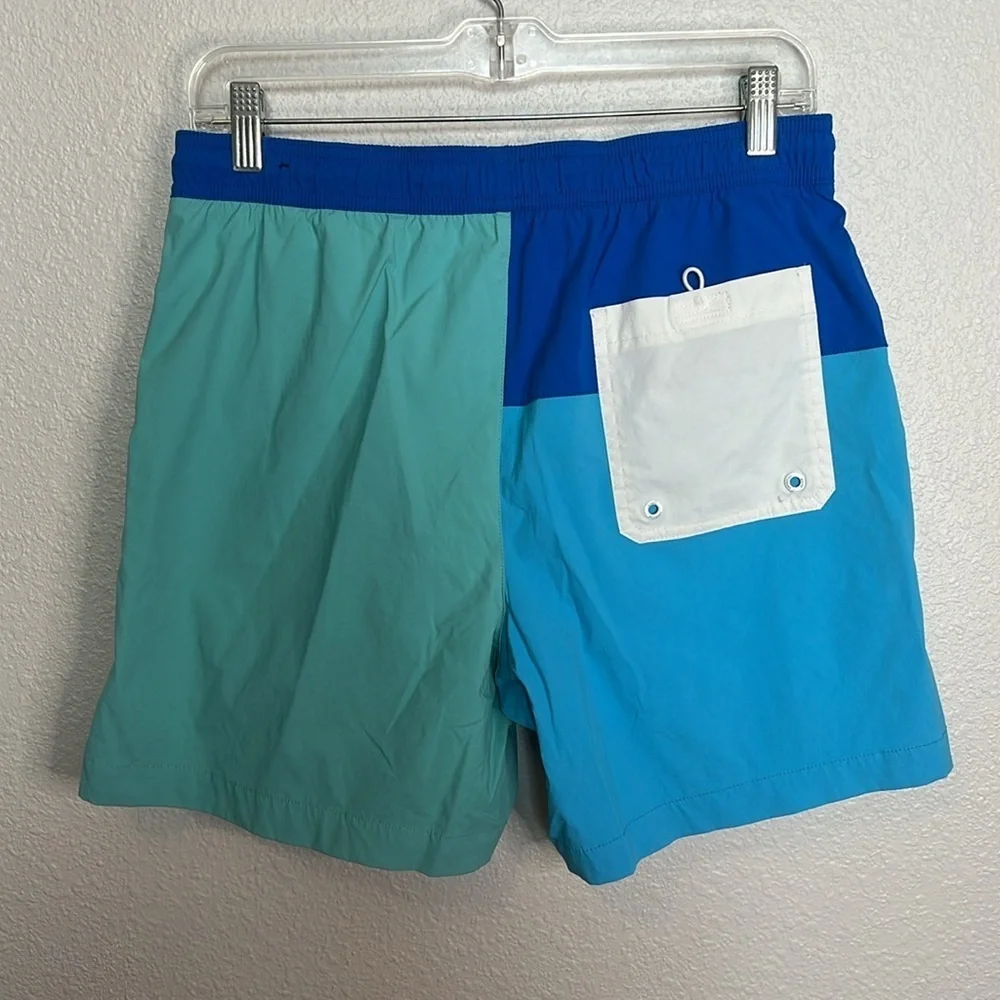 American Eagle Colorblock Swim Trunks Size Medium